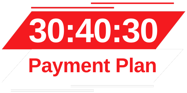 30:40:30 Payment Plan